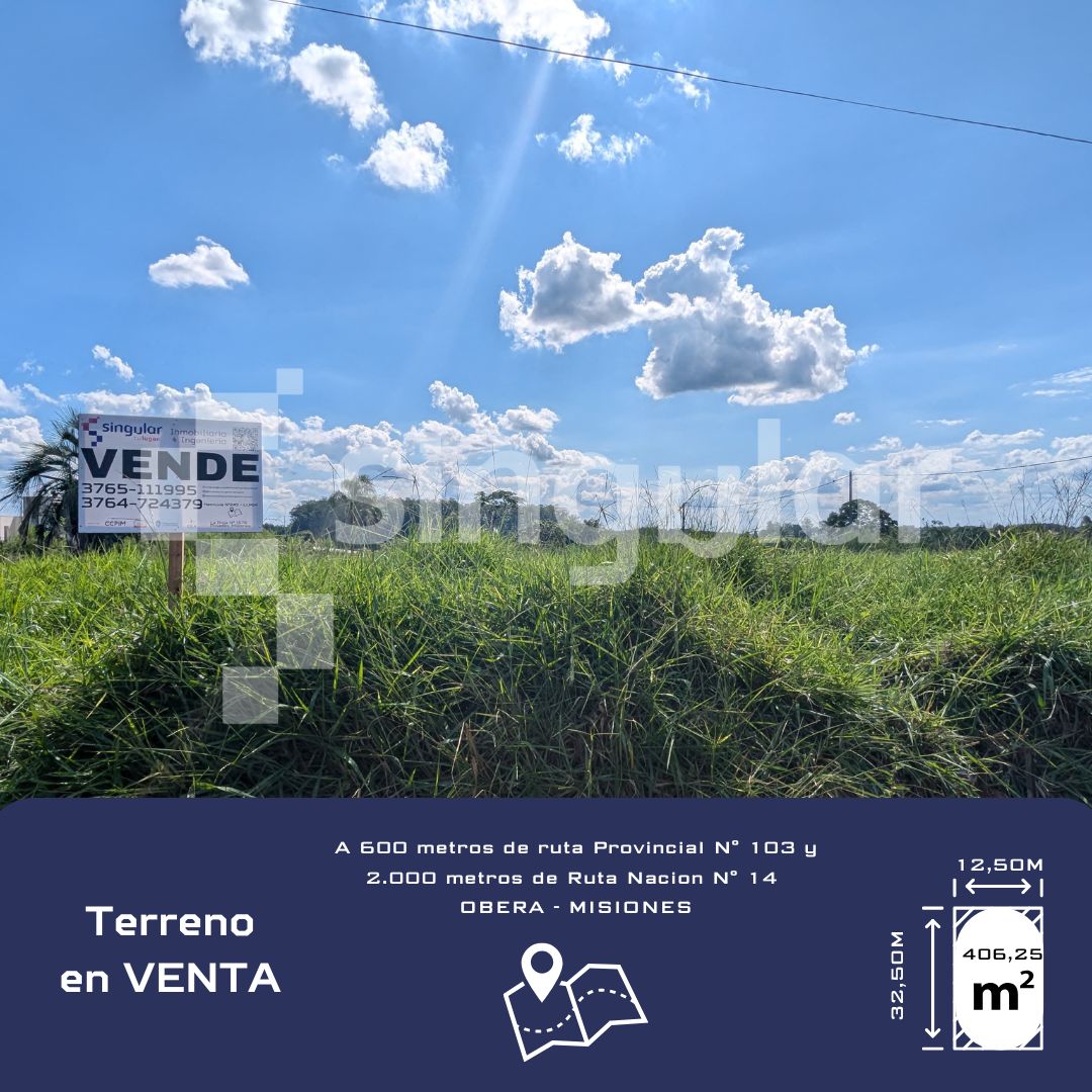 Terreno en venta en OBERA en Obera - Misiones